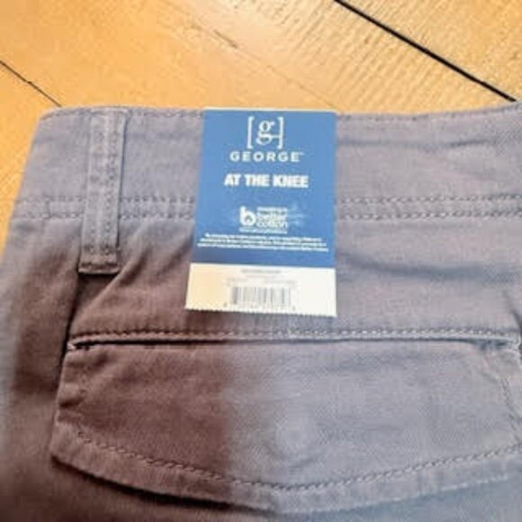George Cargo Shorts Men’s 40 Gray 10” Inseam At The Knee NWT - Picture 7 of 11